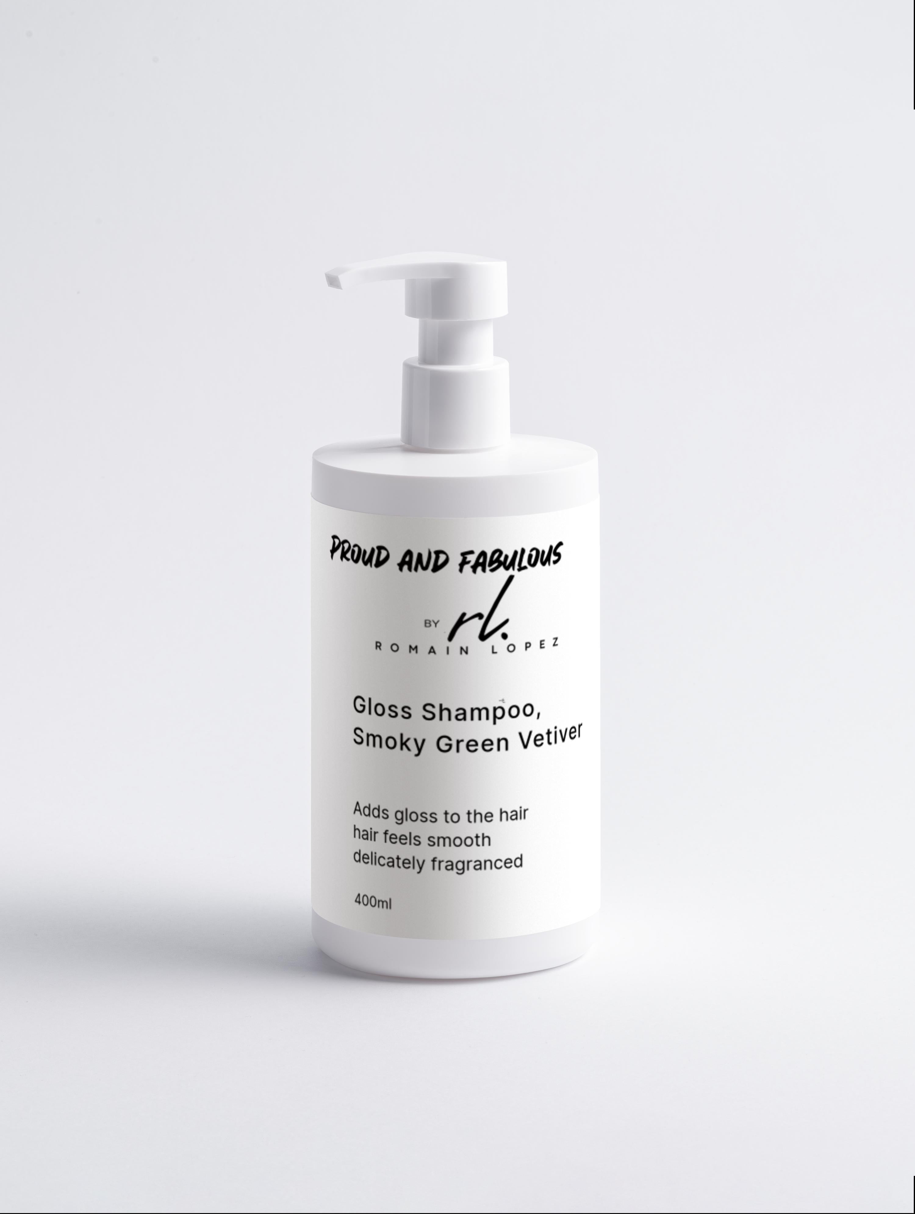 Gloss Shampoo, Smoky Green Vetiver